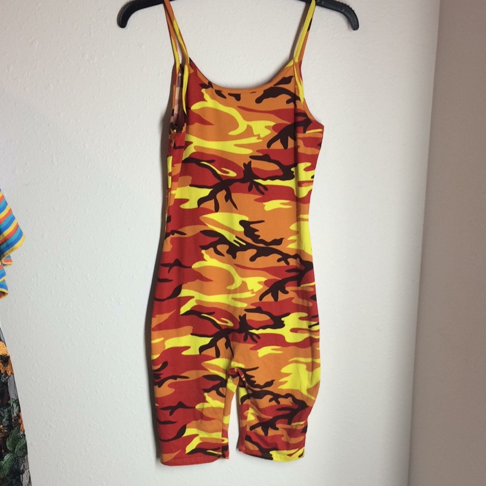 Fashion nova camo one piece